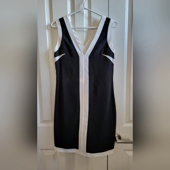 Brand new silk size 0 Club Monaco Sheath Dress - Picture 1 of 5